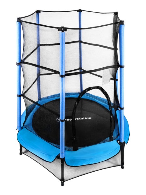 Trampolim infantil hypermotion 140 cm com rede de segurança para crianças dos 3 aos 6 anos - Kiabi