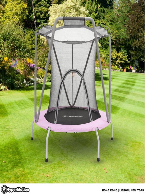 Trampolim infantil hypermotion 140 cm – rede de segurança e uso interior/exterior - Kiabi