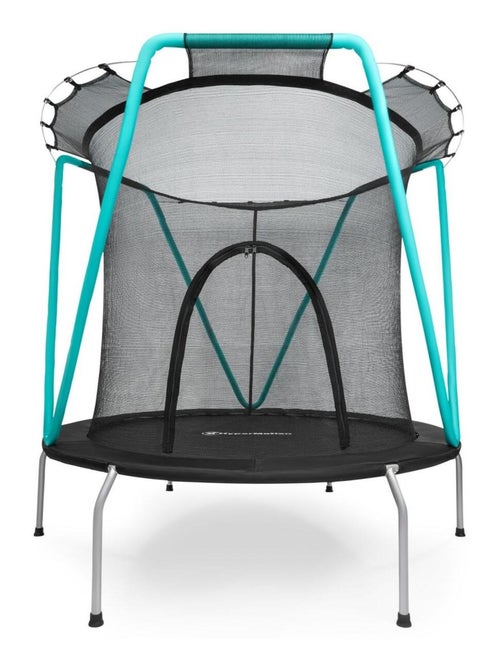 Trampolim infantil hypermotion 167 cm – tamanho grande com rede de segurança - Kiabi