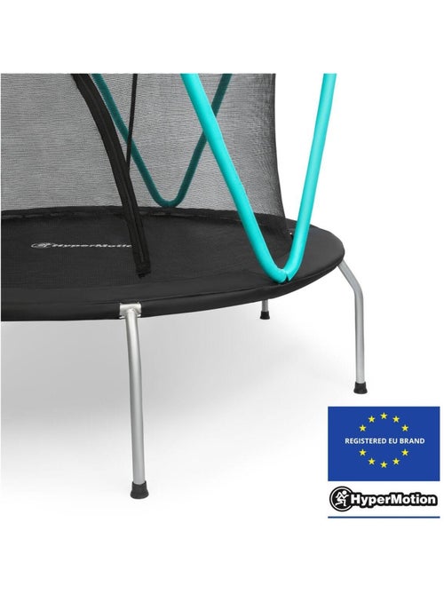Trampolim infantil hypermotion 167 cm – tamanho grande com rede de segurança - Kiabi