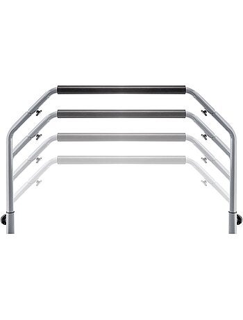 Trampolim interior dobrável 97 cm com barra de apoio – hypermotion