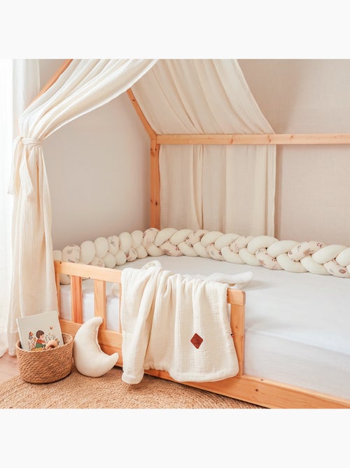 Trança para cama em gaze de algodão, aube | sevira kids - Kiabi