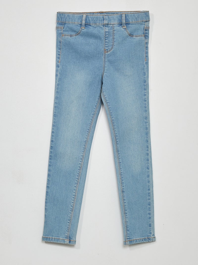 Treggings em ganga Azul - Kiabi