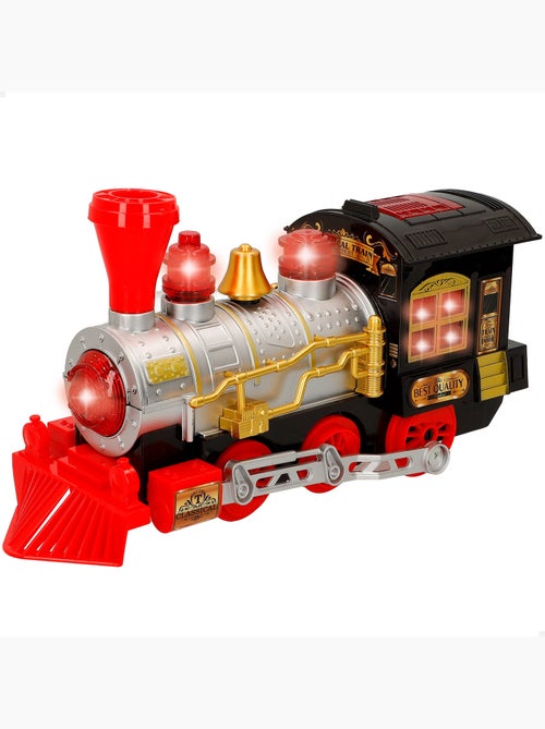 Trem a vapor com luz e som speed & go - Kiabi Trem a vapor com luz e som speed & go - Kiabi