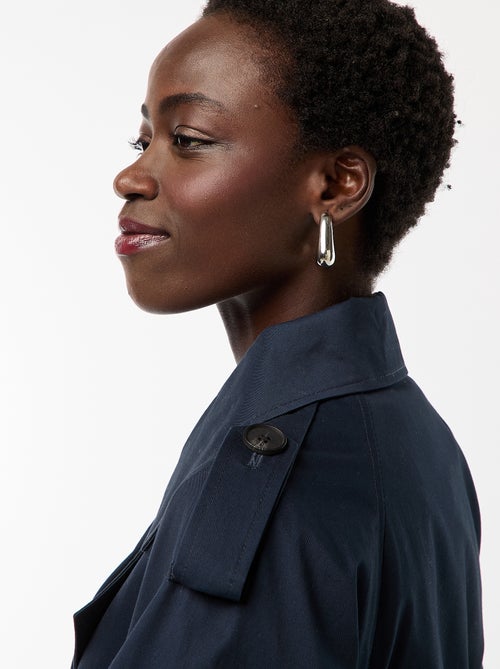 Trench Comprido Leve - Kiabi