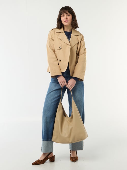 Trench curto - Kiabi