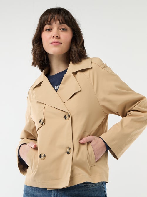 Trench curto - Kiabi