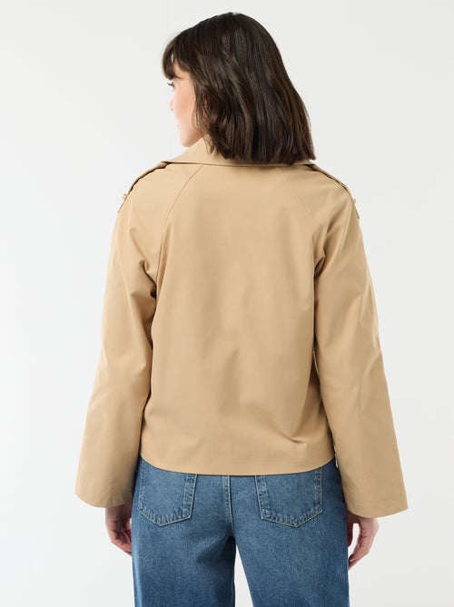 Trench curto - Kiabi
