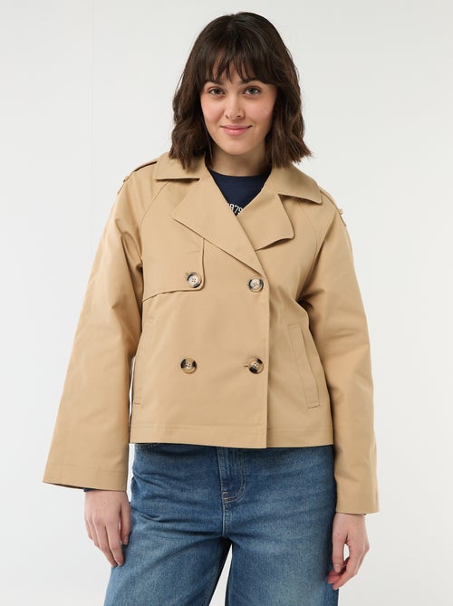 Trench curto - Kiabi