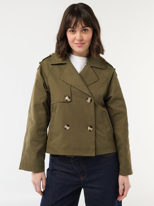 Trench curto - Kiabi
