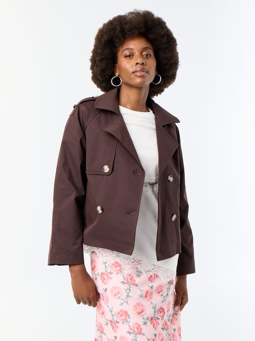 Trench curto - Kiabi