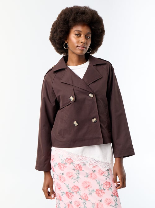 Trench curto - Kiabi