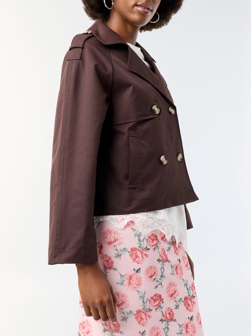 Trench curto - Kiabi