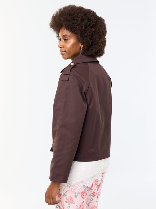 Trench curto - Kiabi