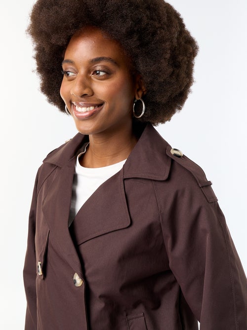 Trench curto - Kiabi