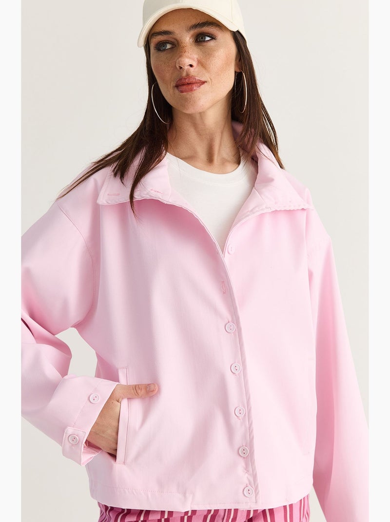 Trench de mulher lucci Rosa-claro - Kiabi