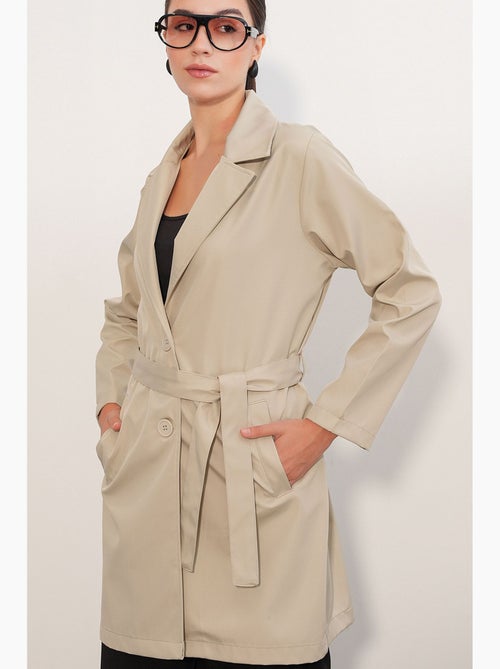 Trench feminino bdart - Kiabi Trench feminino bdart - Kiabi