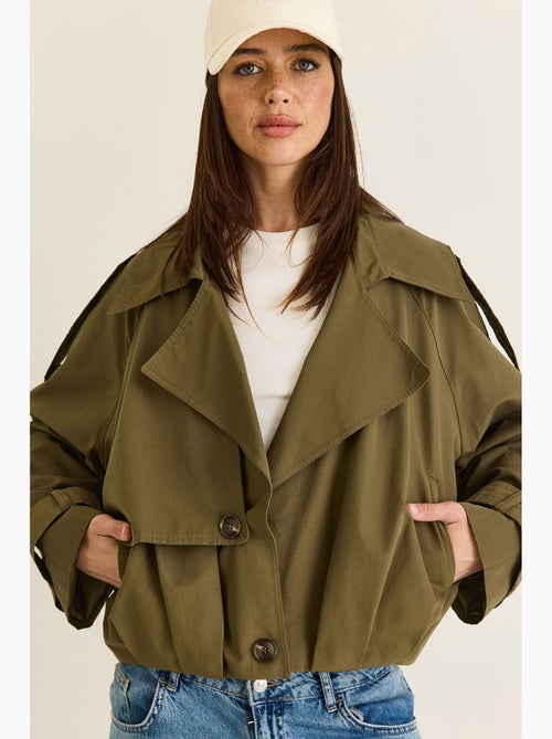 Trench feminino lucci - Kiabi Trench feminino lucci - Kiabi