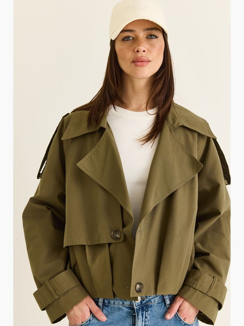 Trench feminino lucci - Kiabi Trench feminino lucci - Kiabi