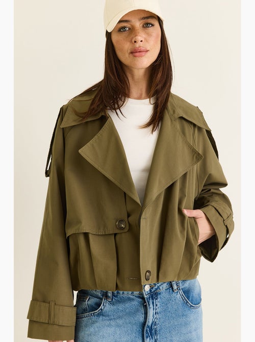 Trench feminino lucci - Kiabi Trench feminino lucci - Kiabi