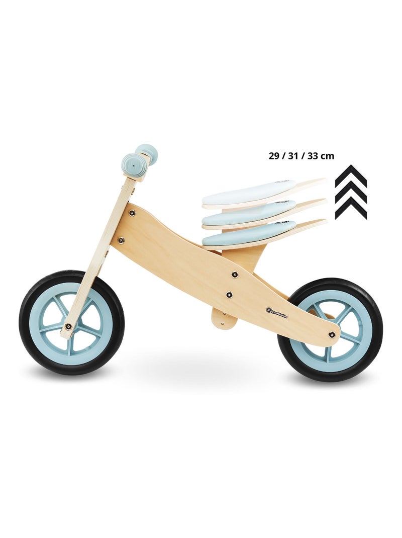 Triciclo e bicicleta de equilíbrio em madeira 2 em 1 percy para crianças N/D - Kiabi