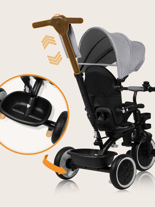 Triciclo evolutivo 2 em 1 LIONELO Berry – Bicicleta com guiador – A partir dos 9 meses – Campainha - Kiabi