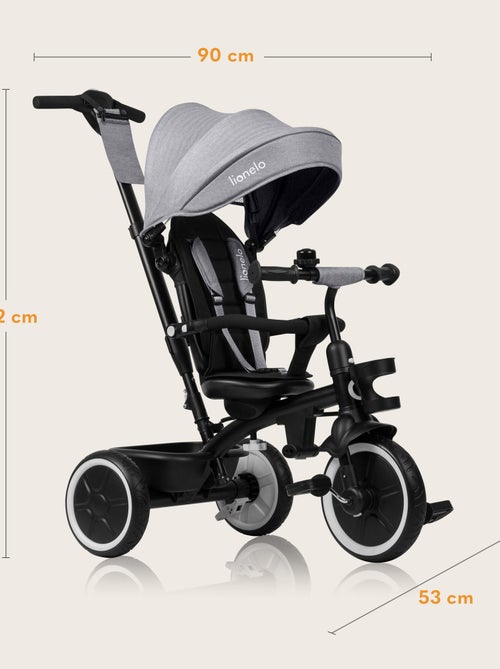Triciclo evolutivo 2 em 1 LIONELO Berry – Bicicleta com guiador – A partir dos 9 meses – Campainha - Kiabi