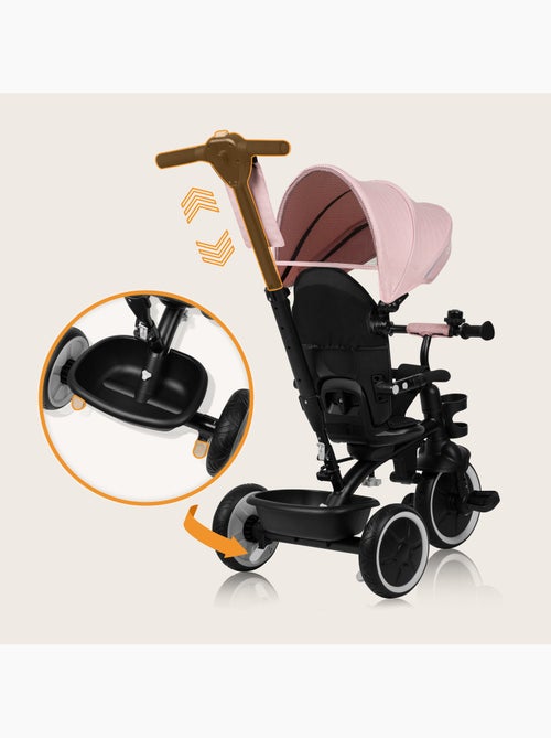 Triciclo evolutivo 2 em 1 LIONELO Berry – Bicicleta com guiador – A partir dos 9 meses – Campainha - Kiabi