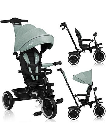 Triciclo evolutivo 2 em 1 LIONELO Berry – Bicicleta com guiador – A partir dos 9 meses – Campainha