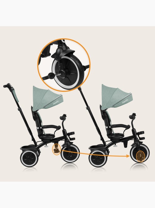 Triciclo evolutivo 2 em 1 LIONELO Berry – Bicicleta com guiador – A partir dos 9 meses – Campainha - Kiabi Triciclo evolutivo 2 em 1 LIONELO Berry – Bicicleta com guiador – A partir dos 9 meses – Campainha - Kiabi