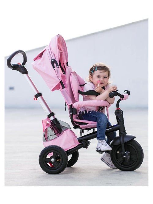 Triciclo evolutivo 3 em 1 hypermotion com função de carrinho para crianças 12 meses a 5 anos - Kiabi