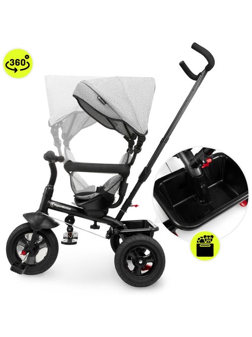 Triciclo evolutivo hypermotion frey 3 em 1 para crianças dos 1 aos 4 anos - Kiabi
