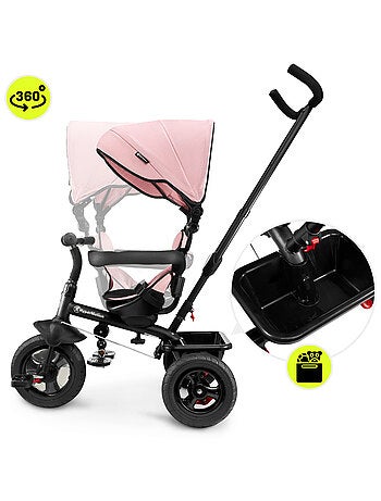 Triciclo infantil hypermotion frey 3 em 1 com função de empurrar e pedais