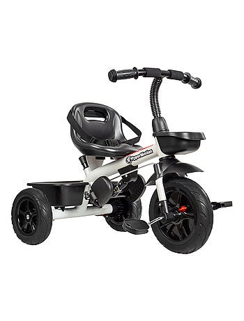 Triciclo infantil hypermotion vector 3 em 1 com barra de empurrar e pedais
