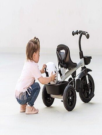Triciclo infantil hypermotion vector 3 em 1 com barra de empurrar e pedais