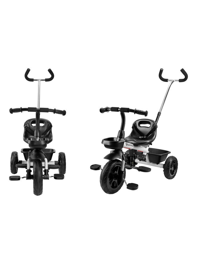 Triciclo infantil hypermotion vector 3 em 1 com barra de empurrar e pedais N/D - Kiabi