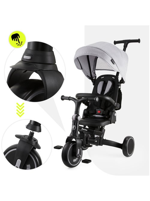Triciclo multifuncional 8 em 1 tobi forest para crianças de 1 a 5 anos - Kiabi Triciclo multifuncional 8 em 1 tobi forest para crianças de 1 a 5 anos - Kiabi