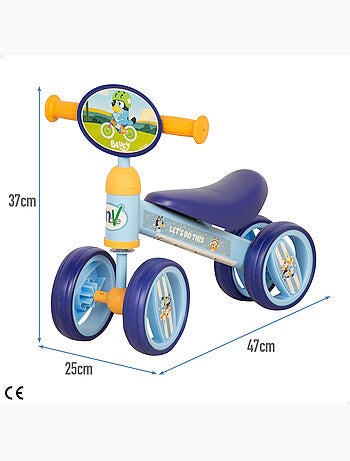 Triciclo para bebé bluey máx.15 kg