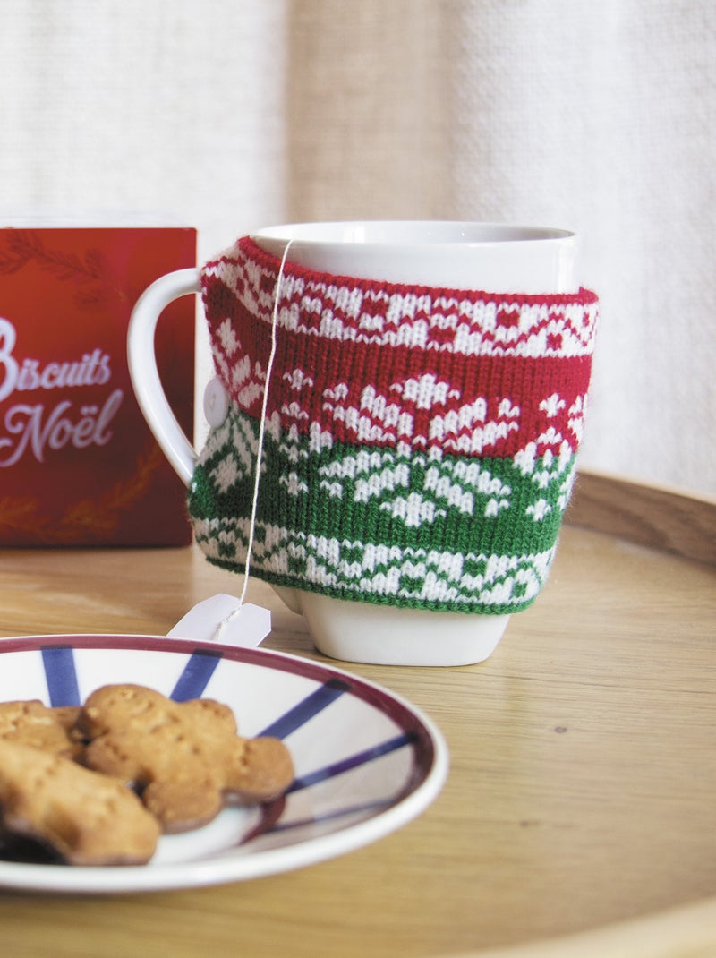 Tricô 'Natal' para chávena BEGE - Kiabi