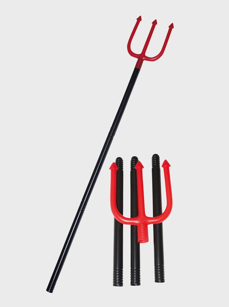 Tridente de diabo - Fato Vermelho / Preto - Kiabi