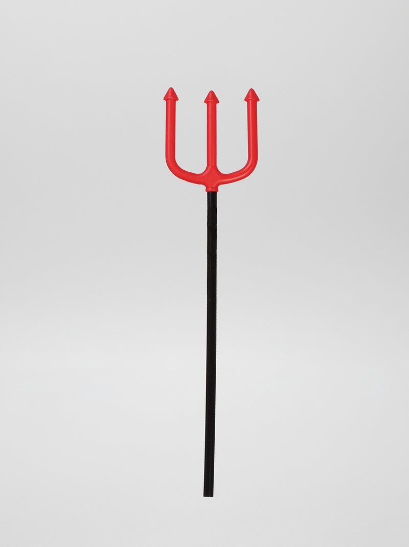 Tridente de diabo - Fato Vermelho / Preto - Kiabi