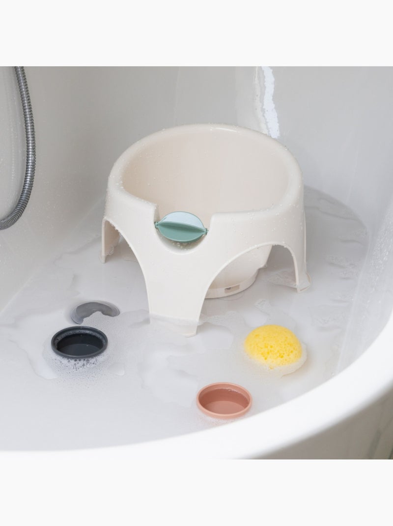 Troféu de banho thermobaby aquafun com ventosas e moinho de água Branco - Kiabi
