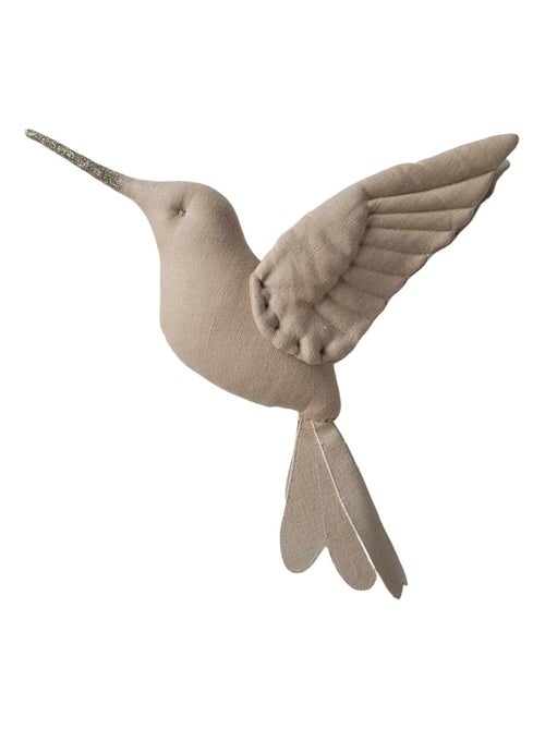 Troféu de parede colibri em linho para quarto infantil | sevira kids - Kiabi Troféu de parede colibri em linho para quarto infantil | sevira kids - Kiabi