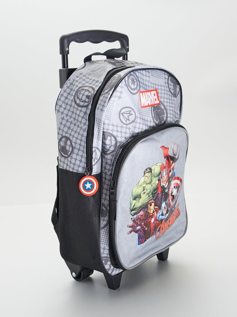Trolley 'Vingadores' com rodinhas CINZA - Kiabi