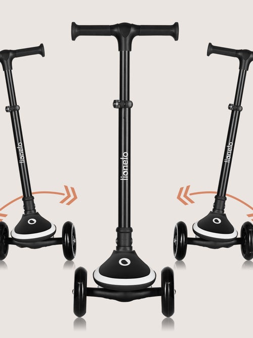 Trotinete 3 Rodas LIONELO Mey - Rodas com Luz - Dobrável - Regulável - Cesto - Kiabi