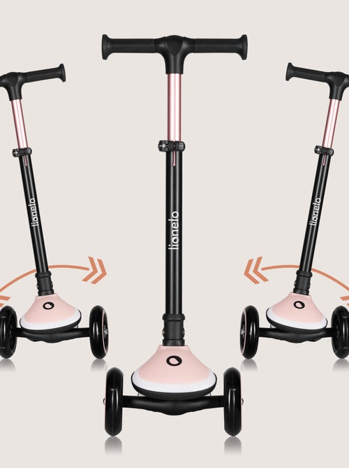Trotinete 3 Rodas LIONELO Mey - Rodas com Luz - Dobrável - Regulável - Cesto - Kiabi