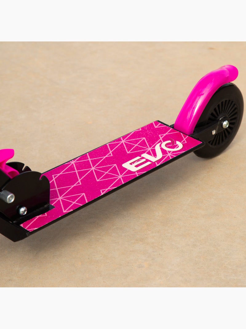 Trotinete de 2 rodas dobrável e ajustável evo Rosa - Kiabi