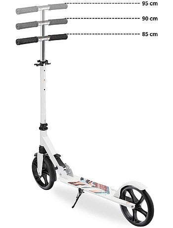 Trotinete de 2 rodas hypermotion city swift para crianças, adolescentes e adultos