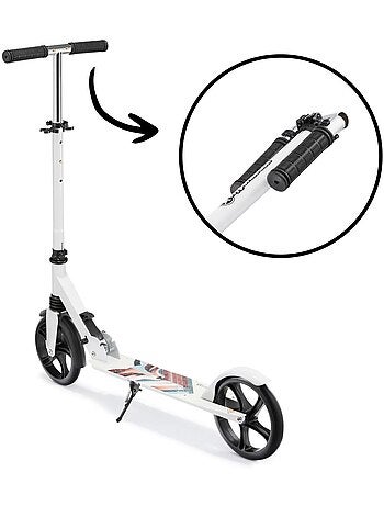 Trotinete de 2 rodas hypermotion city swift para crianças, adolescentes e adultos