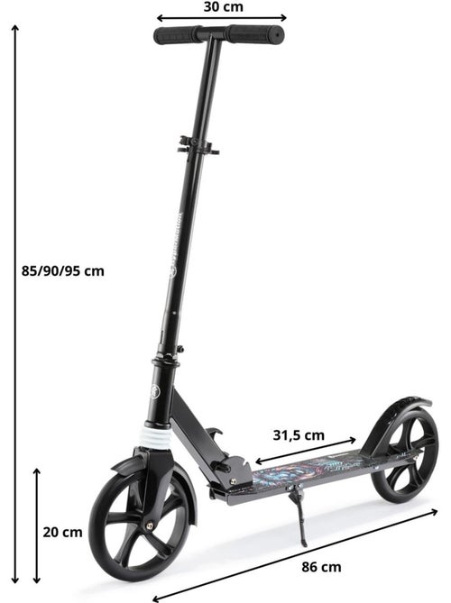 Trotinete de 2 rodas hypermotion city swift para crianças, adolescentes e adultos - Kiabi